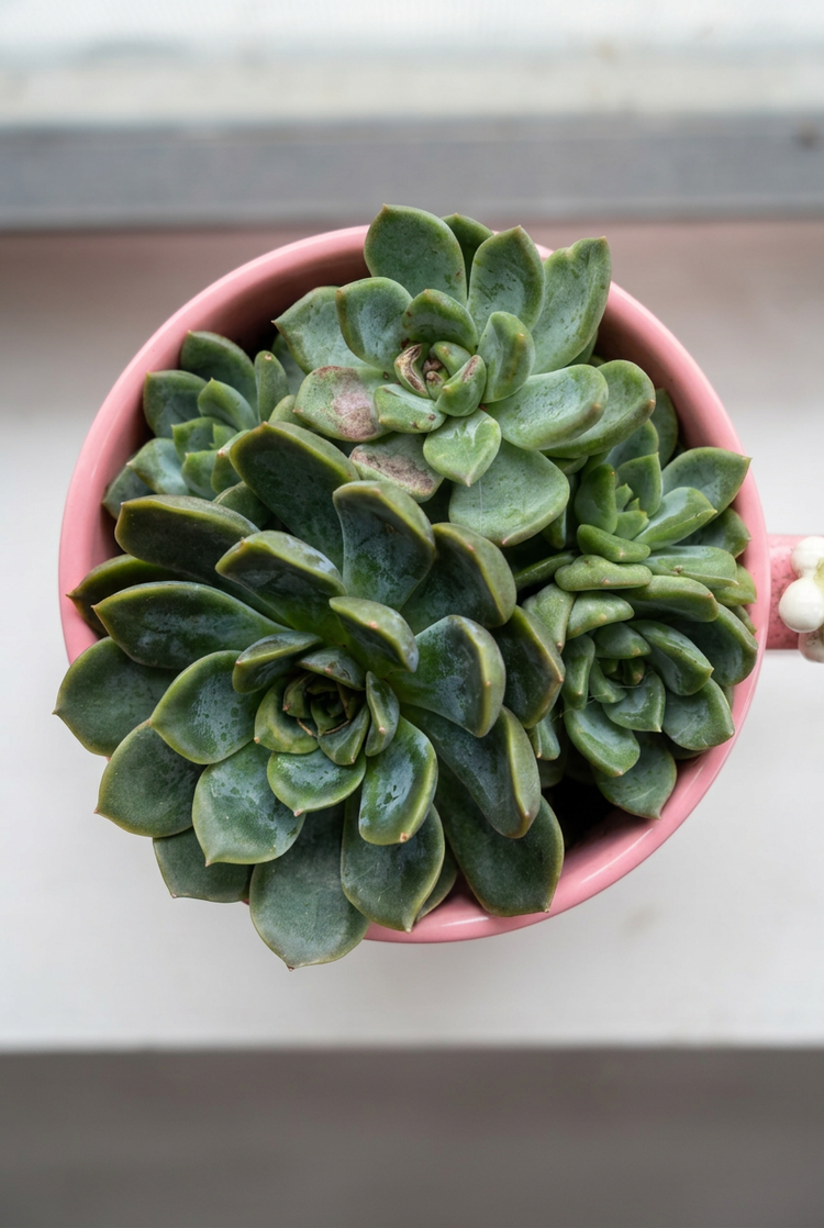 Blush Rosette Composition — Previously Composed